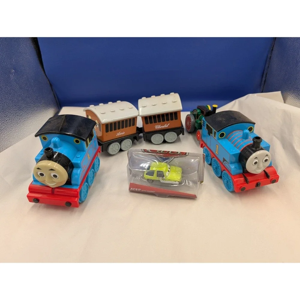 Thomas And Friends Train Lot Pull And Go Percy Annie Tomy Toy Vintage Kids